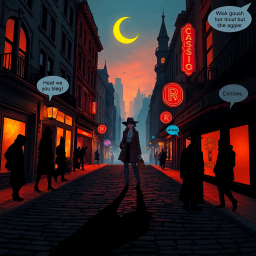 Whose Shadow is That? - Text-based game