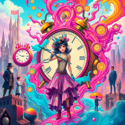 ChronoFrenzy: Whose Time Is It Anyway? - Text-based game