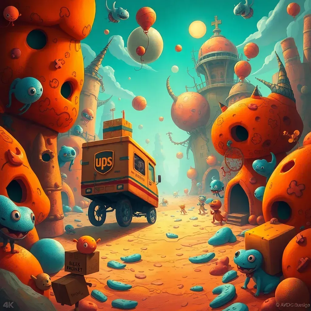 UPS: Uncharted Parcel System