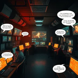 Surveillance Switcheroo - Text-based game