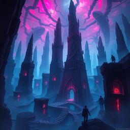 Nightmare Weavers - Text-based game