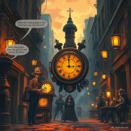 ChronoWatt: The Clockwork Duel - Text-based game