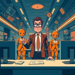 Corporate Carnage: The AI Reckoning - Text-based game