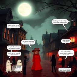Whose Ghost Is It Anyway? - Text-based game