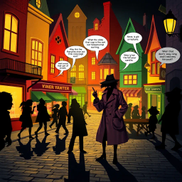 Whose Shadow Is It Anyway? - Text-based game