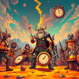 Chrono-Conflict: Whose Time Is It Anyway? - Text-based game