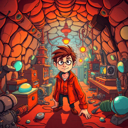 Cage Fight: Who's Lab Is It Anyway? - Text-based game