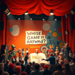 Whose Game Is It Anyway? - Text-based game