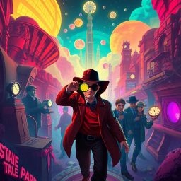 Chrono-Caper: Whose Time Is It Anyway? - Text-based game