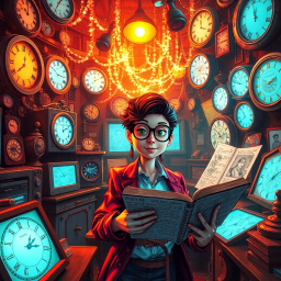ChronoCrimson: Whose Time is It Anyway? - Text-based game