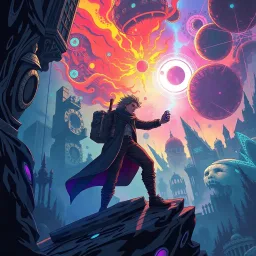 Chrono Clash: Reality Rumble - Text-based game