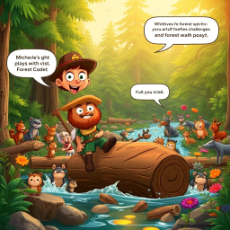 Log Jammed: Wood You Believe It? - Text-based game