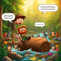 Log Jammed: Wood You Believe It? - Text-based game