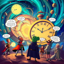 Chrono-tastrophe: Who's Timing It Anyway? - Text-based game