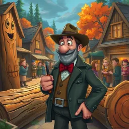 Whose Logs Are These, Anyway? - Text-based game