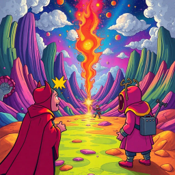 Spectrum Wars: Whose Dimension Is It Anyway? - Text-based game