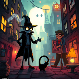 Whose Shadow is it Anyway? - Text-based game