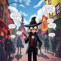 Whose Shadow is it Anyway? - Text-based game