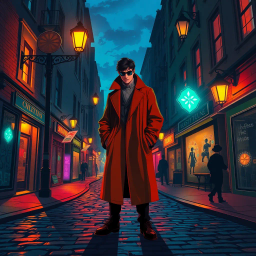 Whose Shadow Is It Anyway? - Text-based game