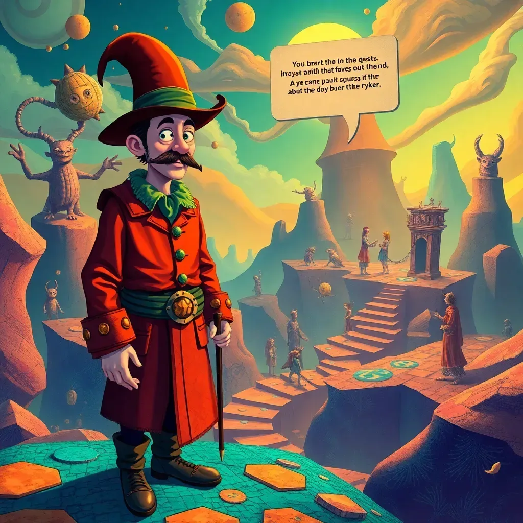 Questception: Whose Adventure Is It Anyway?