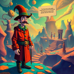 Questception: Whose Adventure Is It Anyway? - Text-based game