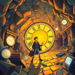 Temporal Tangle: Whose Time Is It Anyway? - Text-based game