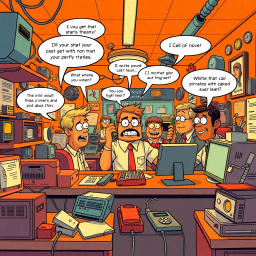 Whose Hello, Anyway? - Text-based game