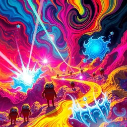 Spectrum Wars: Which Dimension Is It Anyway? - Text-based game