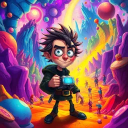 Spectrum Wars: Which Dimension is it Anyway? - Text-based game