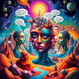 Ego Odyssey: Whose Adventure is it Anyway? - Text-based game