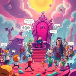 MetaQuest: Whose Adventure Is It Anyway? - Text-based game