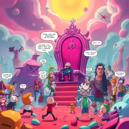 MetaQuest: Whose Adventure Is It Anyway? - Text-based game