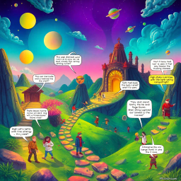 MetaQuest: Whose Adventure Is It Anyway? - Text-based game