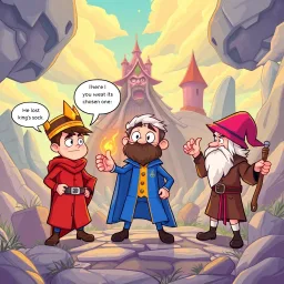 MetaQuest: Who's the Hero Anyway? - Text-based game