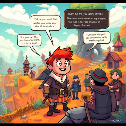 Questception: The Laughs Within - Text-based game