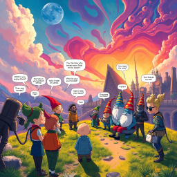 Spectrum Wars: Whose Dimension Is It Anyway? - Text-based game
