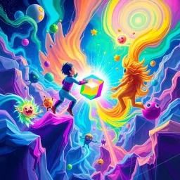Spectrum Wars: Which Dimension Is It Anyway? - Text-based game