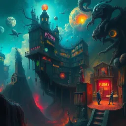 Nightmare Chronicles: Whose Dream Is It Anyway? - Text-based game