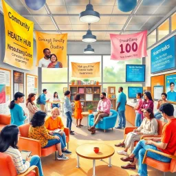 Community Health Hub - Text-based game