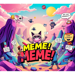 Memeception: Whose Hello Is It Anyway? - Text-based game