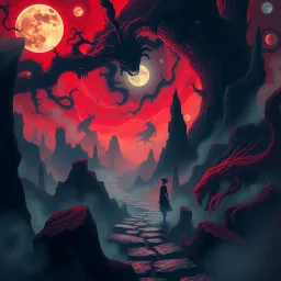 Nightmare Chronicles: Who's Dreaming This? - Text-based game