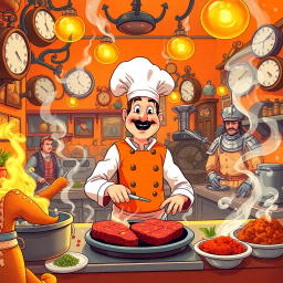 ChronoChef: Temporal Cuisine - Text-based game