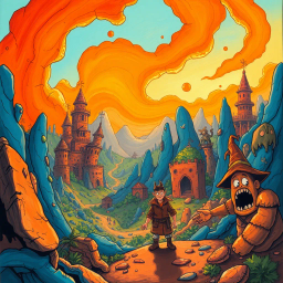 Quest for the Quirk: A Meta Misadventure - Text-based game