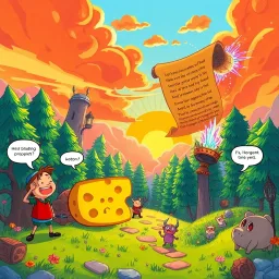 Chronicles of the Clueless: Whose Quest Is It Anyway? - Text-based game