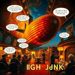 Hindenburg High Jinks - Text-based game