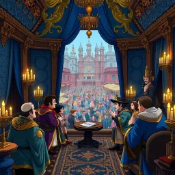 Whose Reign Is It Anyway? - Text-based game