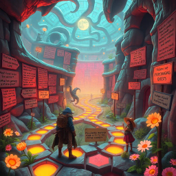 Questception: Whose Journey is it Anyway? - Text-based game