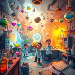 Whose Lab Is It Anyway? - Text-based game