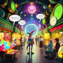 Chronocrack: Whose Time is it Anyway? - Text-based game