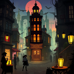Whose Shadows Are These? - Text-based game